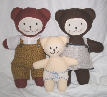 bear trio