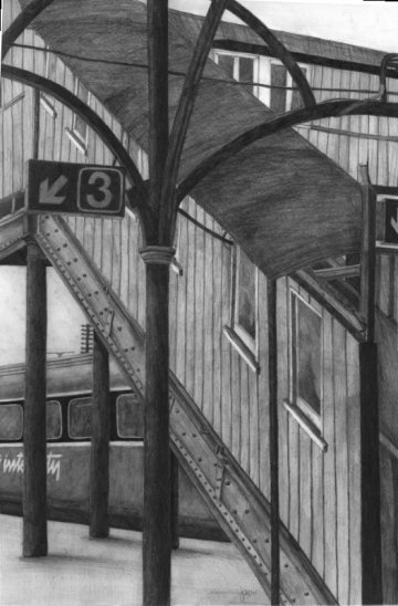 Irish Train Station