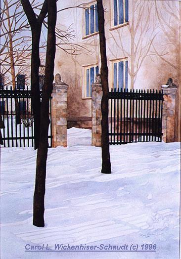 Siberian Courtyard